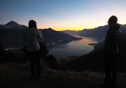 Anello del Monte Berlinghera, balcone panoramico sul Lago di Como e di Mezzola il 14 dicembre 2013 - FOTOGALLERY